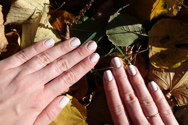 Morgan Taylor professional nail lacquer 50187 Tan my hide