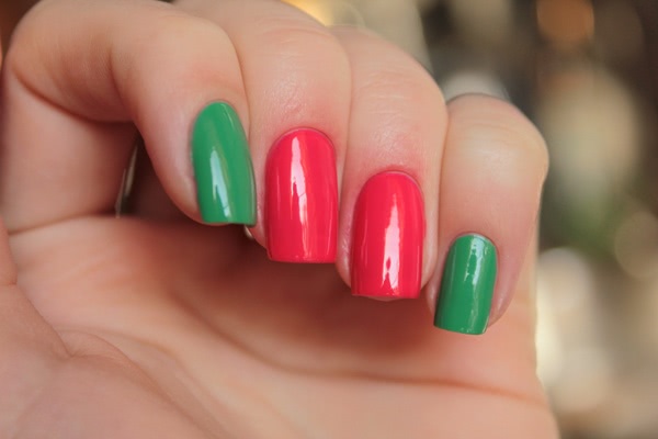 Revlon Parfumerie Scented Nail Enamel 015 Ginger Melon & 075 Lime Basil