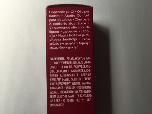 Clarins Eclat Minute Huile Confort Levres # 2 raspberry и Guerlain Kiss Kiss Shaping Cream Lip Colour # 320 Red Insolence