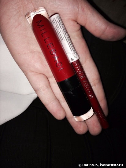 Та самая идеальная красная помада Nouba Millebaci Long Lasting Lip Color №7