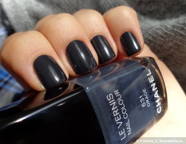 Осенний шторм. Chanel Le Vernis Nail Colour #631 Orage