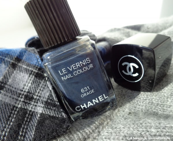 Осенний шторм. Chanel Le Vernis Nail Colour #631 Orage