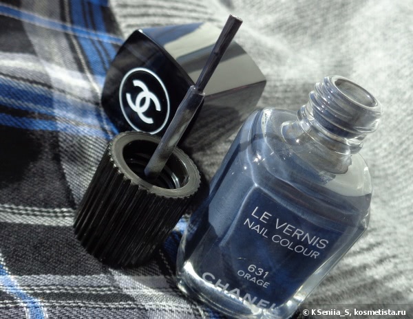 Осенний шторм. Chanel Le Vernis Nail Colour #631 Orage