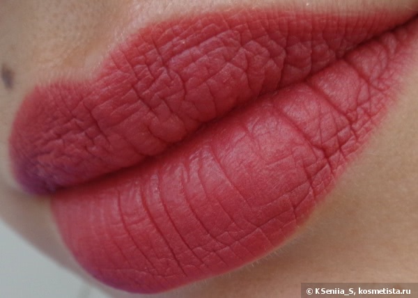 Любительницам матовых губ посвящается. Seventeen Matte Lasting Lipstick Spf15 #09