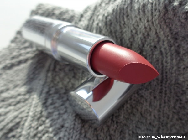 Любительницам матовых губ посвящается. Seventeen Matte Lasting Lipstick Spf15 #09