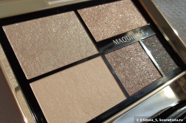 Услада для глаз. Палетка теней Shiseido Maquillage True Eye Shadow BR722