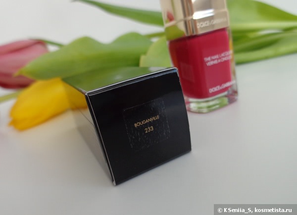 Dolce & Gabbana Intense Nail Lacquer #233 Bouganville. Dolce & Gabbana Spring 2015 Makeup Collection