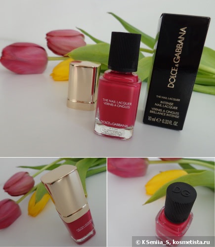 Dolce & Gabbana Intense Nail Lacquer #233 Bouganville. Dolce & Gabbana Spring 2015 Makeup Collection