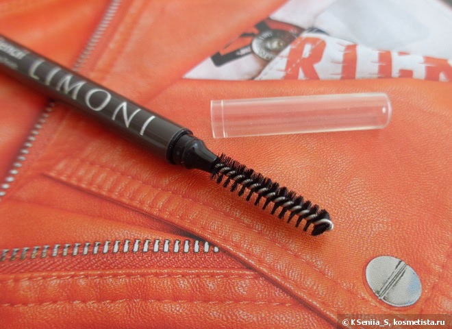 Холодный коричневый без рыжины: Карандаш для бровей Limoni Super Slim Brow Pencil #01
