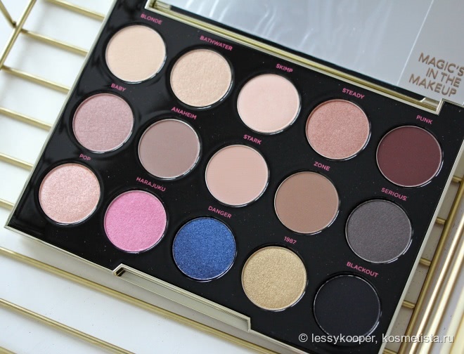 Urban Decay - Gwen Stefani eyeshadow palette: быстрый обзор и свотчи