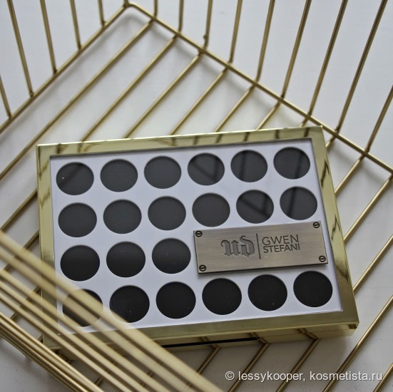 Urban Decay - Gwen Stefani eyeshadow palette: быстрый обзор и свотчи