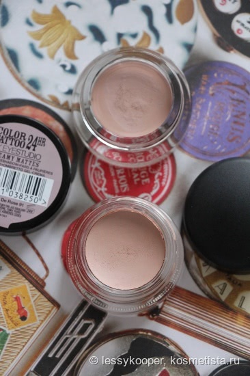 MAC Paint Pot против Maybelline Color Tattoo 24 HR: взаимозаменяемы или нет?