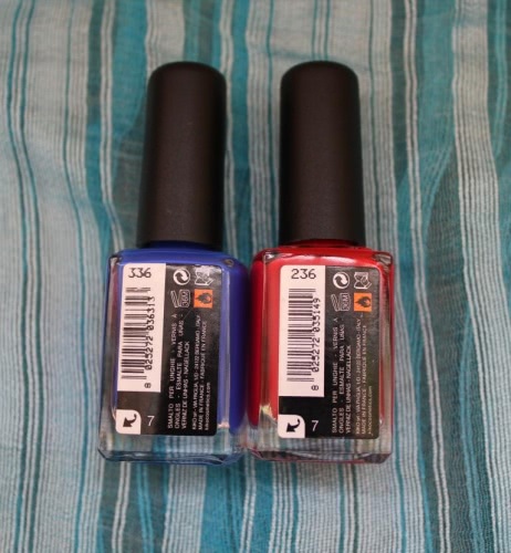 Kiko Nail Lacquer 336 и 236
