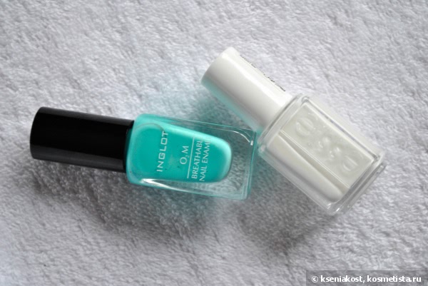 Первый весенний маникюр с Essie Nail Polish №01 Blanc