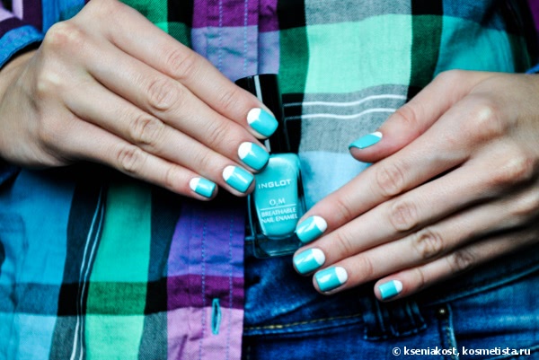 Первый весенний маникюр с Essie Nail Polish №01 Blanc