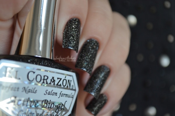 Космический El Corazon Active Bio-gel Color Gel Polish из серии Large Hologram #423/508