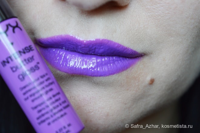 NYX Intense Butter Gloss #02 Berry Strudel...а вы любите ягодный штрудель?