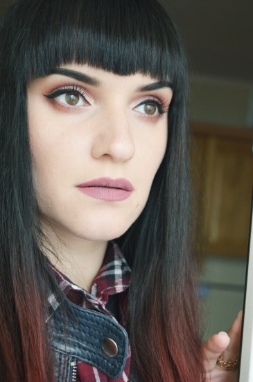 Спелая осенняя ягода... или ещё один макияж с Lime Crime Venus Grunge Palette