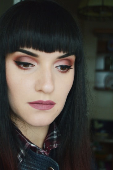 Спелая осенняя ягода... или ещё один макияж с Lime Crime Venus Grunge Palette