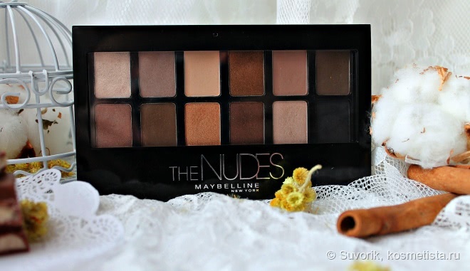 Палетка теней Maybelline The Nudes - мне не верится, что это - Maybellinе. Качество выше всех похвал