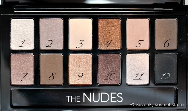 Палетка теней Maybelline The Nudes - мне не верится, что это - Maybellinе. Качество выше всех похвал
