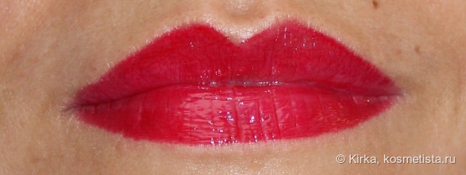 Красный амарант: Sephora Long-Lasting Vinyl Lip Lacquer, оттенок Red