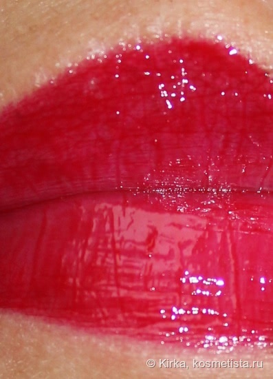 Красный амарант: Sephora Long-Lasting Vinyl Lip Lacquer, оттенок Red