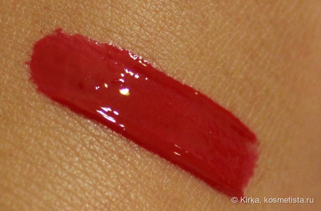 Красный амарант: Sephora Long-Lasting Vinyl Lip Lacquer, оттенок Red