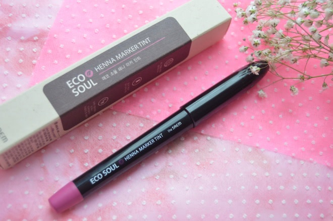 Очень интересный продукт -The Saem Eco Soul Henna Marker Tint в оттенке Color De Berry (05)