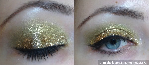 Mac Rocky Horror Picture Show Glitter в оттенках 3D black и Gold