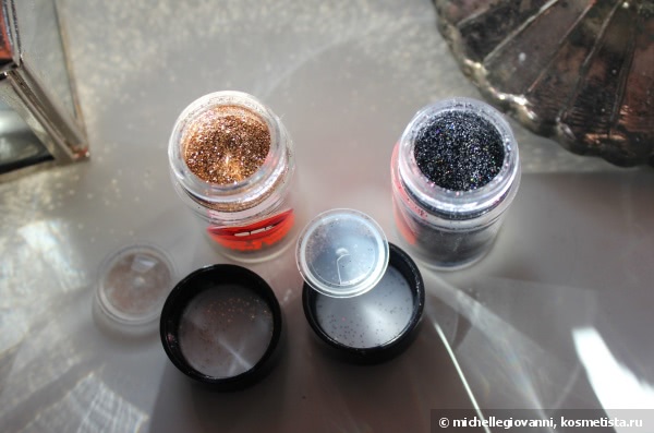 Mac Rocky Horror Picture Show Glitter в оттенках 3D black и Gold