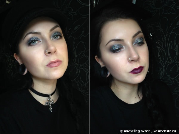 Mac Rocky Horror Picture Show Glitter в оттенках 3D black и Gold