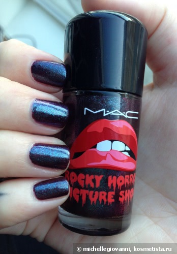 Mac Rocky Horror Picture Show Nail Lacquers: Formidable! и Bad Fairy