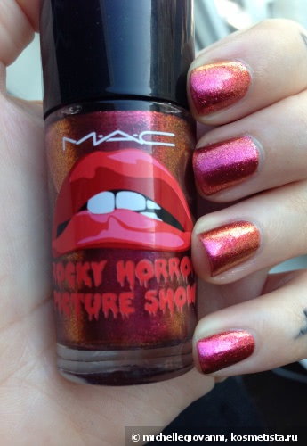 Mac Rocky Horror Picture Show Nail Lacquers: Formidable! и Bad Fairy