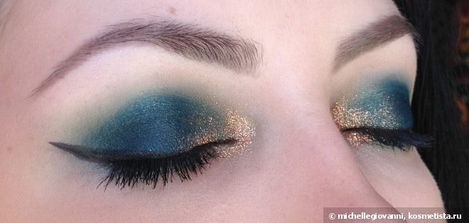 Catrice Absolute Eye Colour Mono 810 Petrolling Stones, Seventeen Silky Shadow Pearl 423 и Limoni Eye-Shadow 26 - трое из ларца