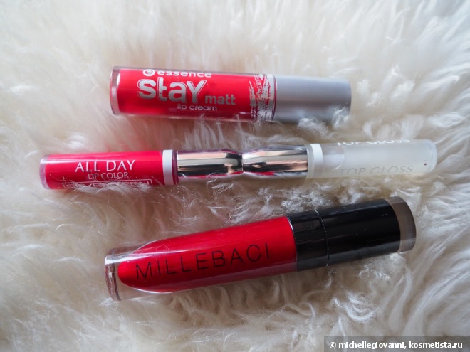 Seventeen All Day Lip Color в оттенке 07 Red