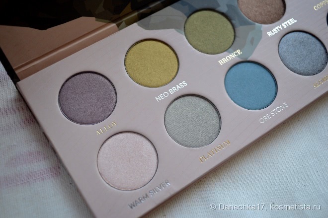 Zoeva Mixed Metals Eyeshadow Palette