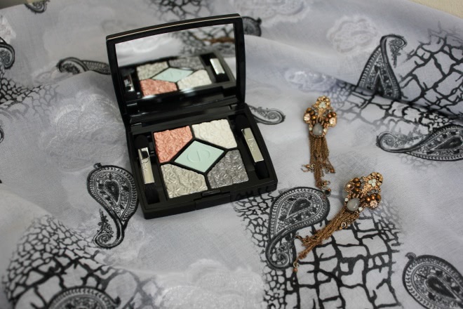 Пятицветная палетка Dior Spring 2016 #031 Blue Garden