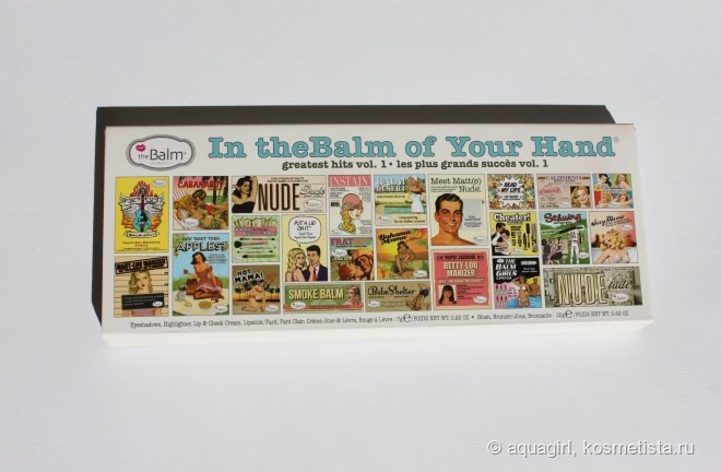 Лучшая палетка для отпуска - theBalm In theBalm of Your Hand