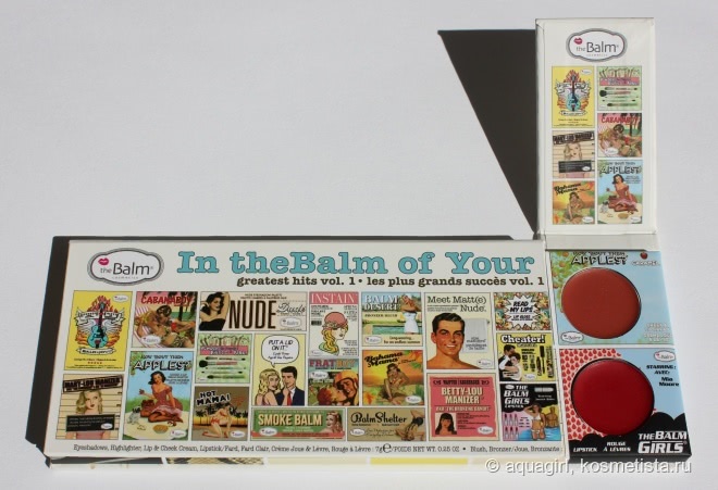 Лучшая палетка для отпуска - theBalm In theBalm of Your Hand