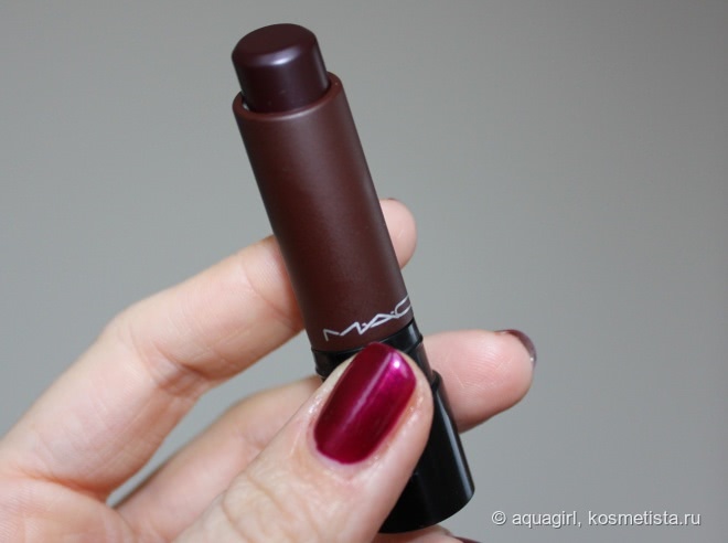Новинка: MAC Liptensity Lipstick в оттенке Burnt Violet
