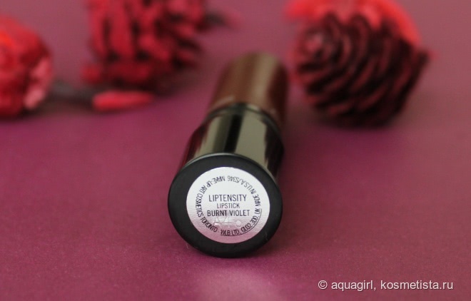 Новинка: MAC Liptensity Lipstick в оттенке Burnt Violet