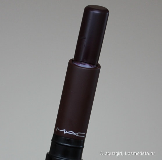 Новинка: MAC Liptensity Lipstick в оттенке Burnt Violet