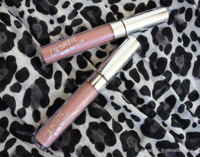 Нюдовые близнецы от ColourPop: Time Square Ultra Matte Liquid Lipstick и Ultra Satin Liquid Lipstick Littlestitious