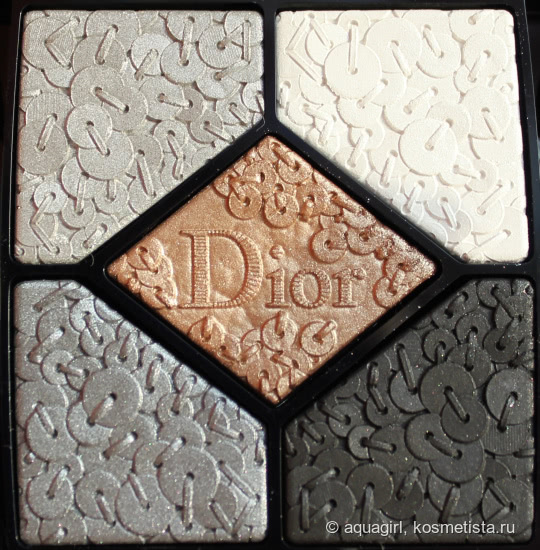 Шик, блеск, красота: Dior Smoky Sequins (066) Eyeshadow Palette