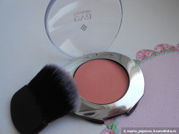 Eva Mosaic Powder Blush Румяна компактные для лица в оттенке 03 персик