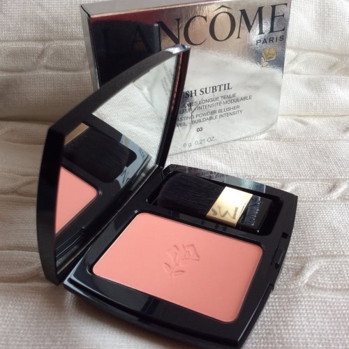Lancome Blush Subtil Long Lasting Powder Blusher Colour Veil Buildable Intensity - 03 Sorbet De Coral