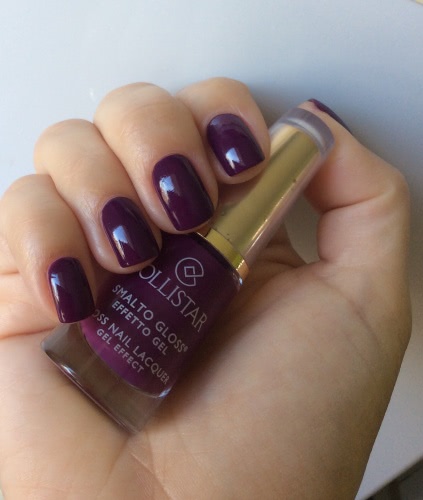 Collistar Gloss Nail Lacquer Gel Effect - 561 Viola Misteriosa