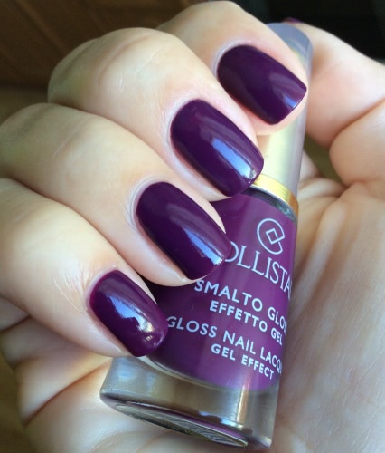 Collistar Gloss Nail Lacquer Gel Effect - 561 Viola Misteriosa