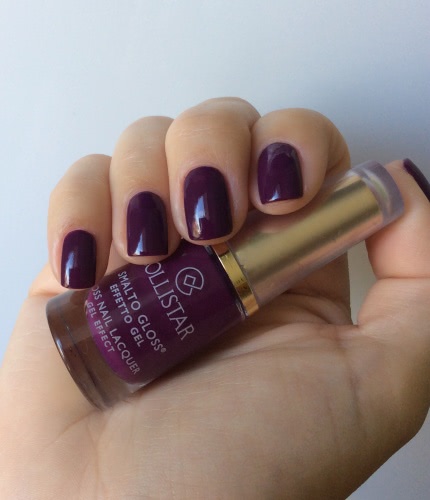 Collistar Gloss Nail Lacquer Gel Effect - 561 Viola Misteriosa